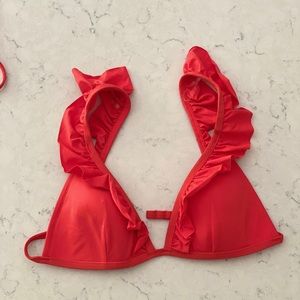 H&M bikini red top